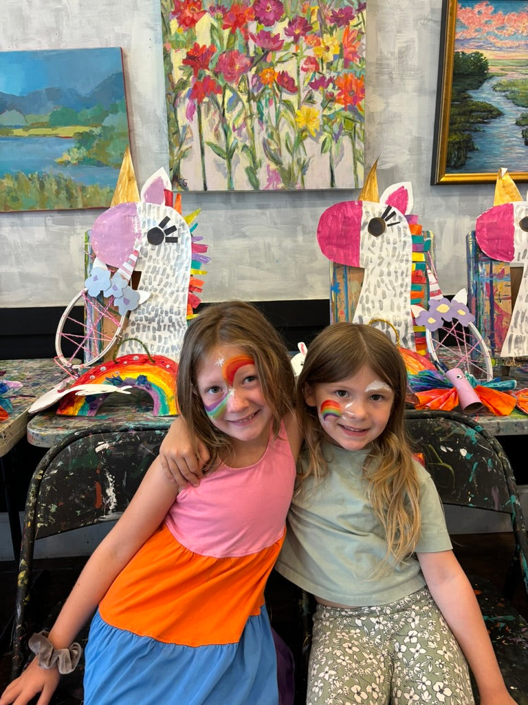 "Rainbows, Unicorns, and Glitter" Art Camp 2025!