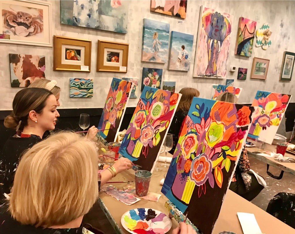 Adult Art Classes Kid s Art Classes in Greenville SC Vino