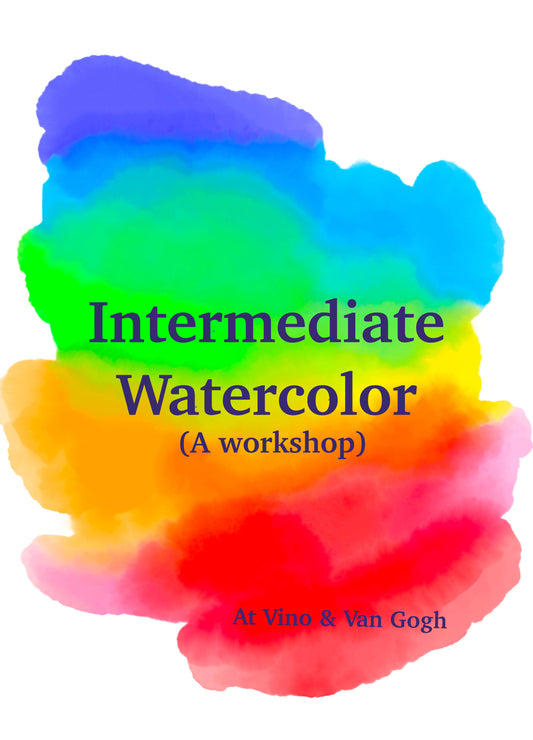 Intermediate Watercolor (A 4-Week Workshop - At Night!)