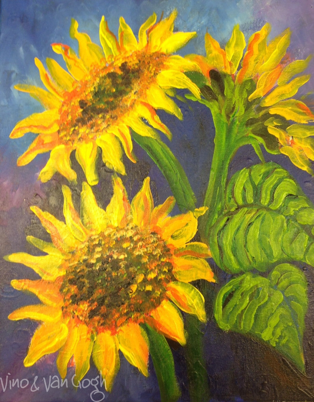 Sunflower – Vino & Van Gogh