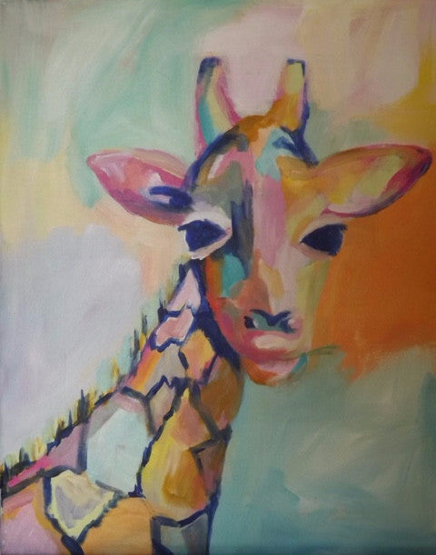 Colorful Giraffe